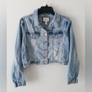 Forever 21 Crop Jean Jacket